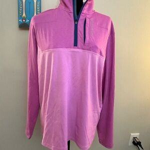 2 tone vineyard vine 1/4 zip